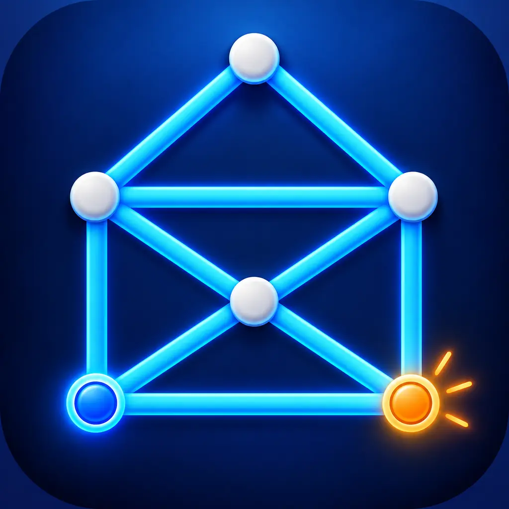 Draw Single Line icon