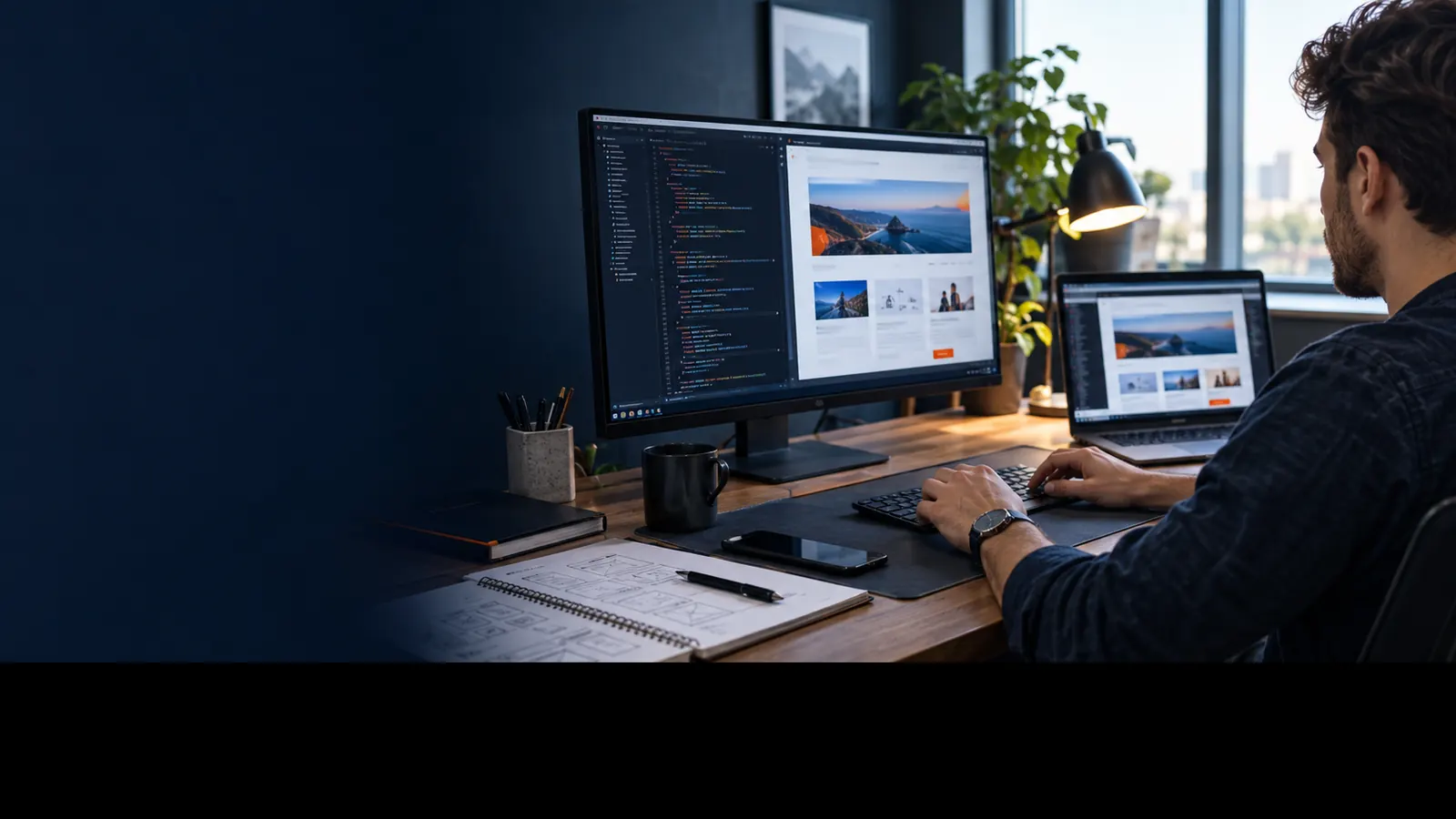 Professional web development workflow