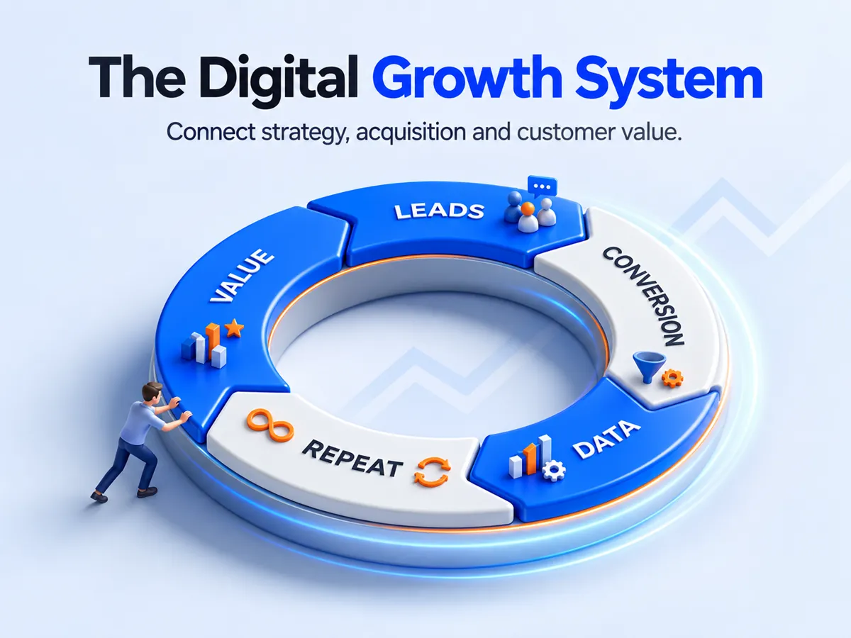 The Digital Growth System: From Attention to Profitable Customer Value