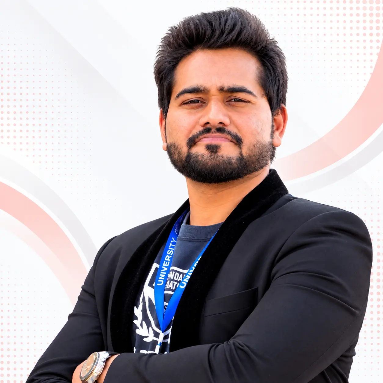 Portrait of Ali Raza